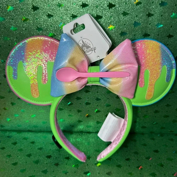 Disney Accessories - Disney Parks Minnie Mouse Shaved Ice Ear Headband for Adults – Disney Eats NWT